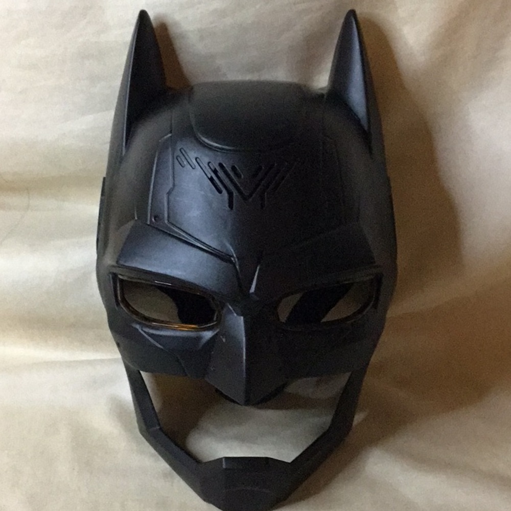 Talking Batman Hasbro  Black Kids Superhero Mask with Bat-Ear Design